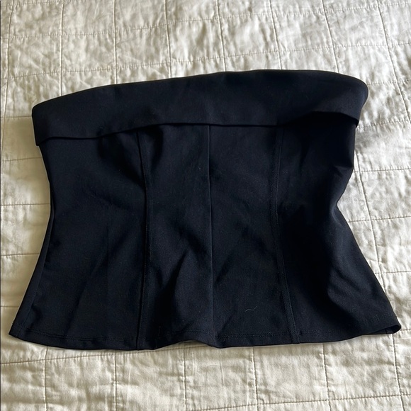 H&M Divided Black Strapless Top - Picture 1 of 8